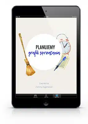 E-book: Planujemy grafik sprzątania