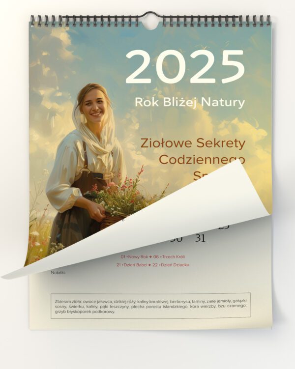  Kalendarz 2025 Rok Bliżej Natury